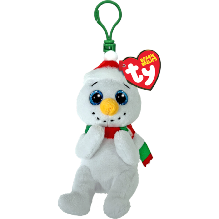 Ty Beanie Bellies Brrrnard - Snowman Clip